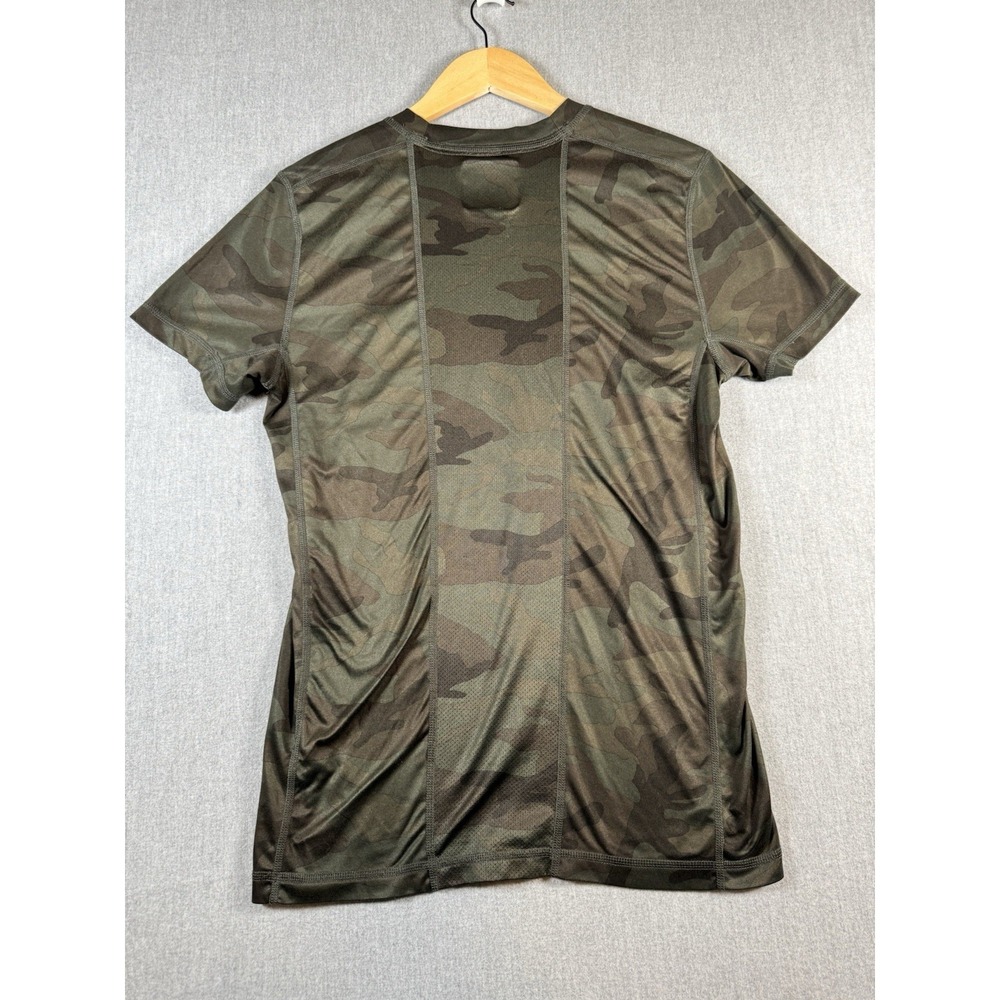 Abercrombie Fitch Camo Athletic Shirt Mens Medium Compression Workout Tee - Picture 11 of 16